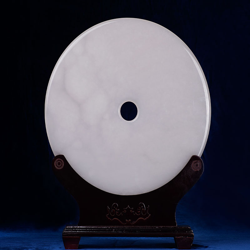 藍(lán)田玉平安扣-圖案及l(fā)ogo可任意定制 藍(lán)田玉平安扣-圖案及l(fā)ogo可任意定制